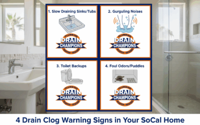 4 Drain Clog Warning Signs in Your Home