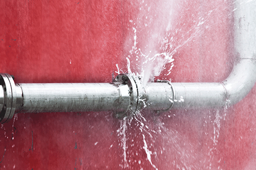 Burst Pipe